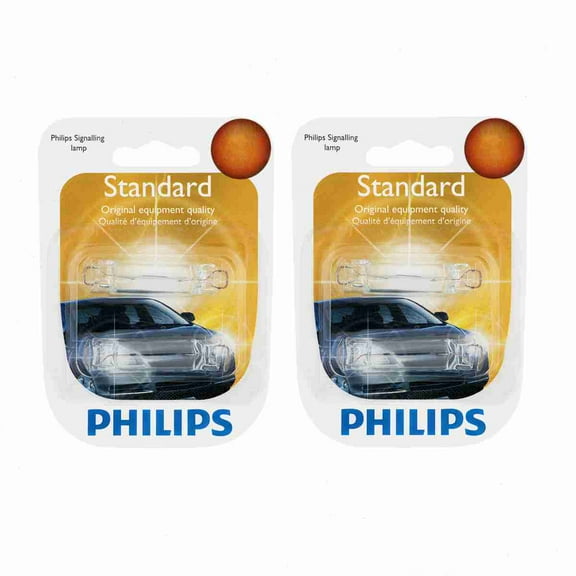 2 pc Philips 561B2 Multi Purpose Light Bulbs compatible with 76485
