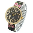 thumbnail image 1 of Reloj de cuarzo para mujer, relojes para mujer, reloj de pulsera de cuarzo con pulsera elástica FlowerShrink para mujer, reloj de pulsera, 1 of 1