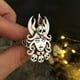thumbnail image 5 of Anillos para mujer, regalos para mujer, estilo europeo y punk, decoración religiosa de bruja, calavera, estilo creativo, joyería para mujer, anillo de aleación., 5 of 5