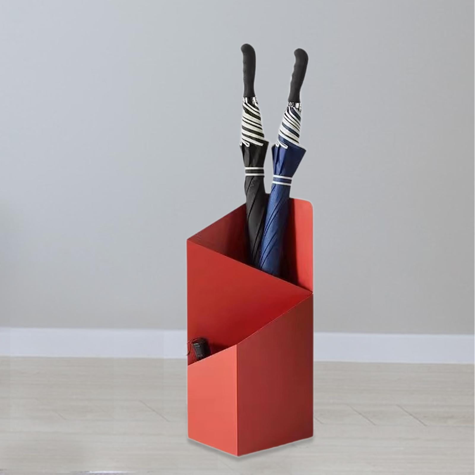deevoka Double Layers Umbrella Stand Minimalist for Entryway Hotel Lobbies