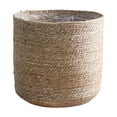 thumbnail image 1 of Cesta tejida para macetas, organizador de macetas con forro impermeable, cesta de almacenamiento 38cm x 38cm, 1 of 9