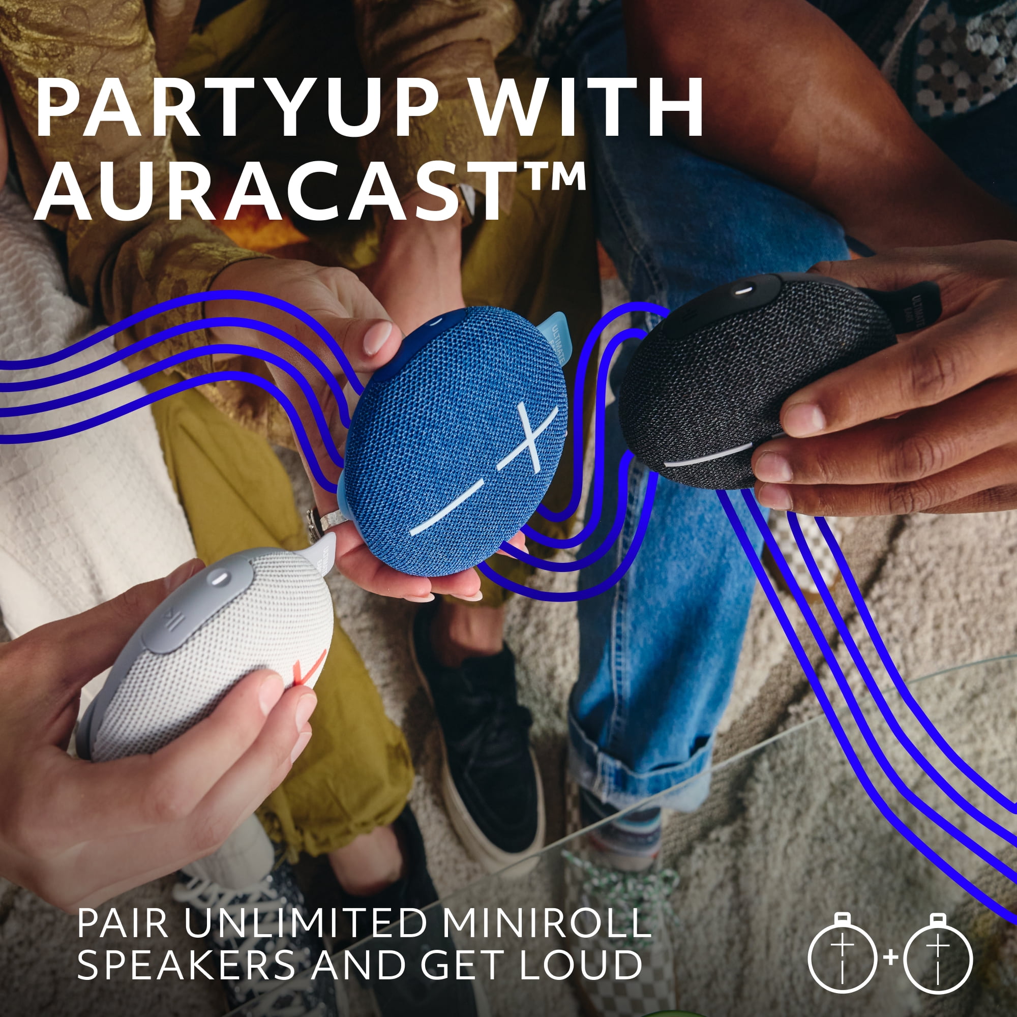 Ultimate Ears Mini Roll Portable Speaker
