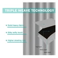 thumbnail image 5 of Patio Curtain Panel - 50x120in Outdoor Privacy Curtains - Greyish White Grommet Top - Waterproof Gazebo Drapes for Porch, Cabana, Lanai, 5 of 7