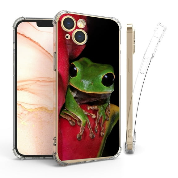 Flex Gel Camera Cover Designed For Apple iPhone 14 Plus 6.7" Case Transparent Clear