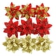 thumbnail image 2 of 5 piezas de adornos colgantes para árbol de Navidad con flores rojas, corona navideña para bricolaje, decoraciones navideñas para el hogar, Año Nuevo, Navidad 2024, 2 of 5