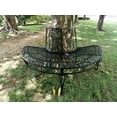 thumbnail image 1 of BLACK SEMI-CIRCLE TREE-WRAP BENCH, 1 of 4