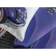 thumbnail image 4 of Ambesonne Cars Quilted Bedspread Set 3 Pcs, Custom Vehicle High Speed, King Size, Violet Blue, 4 of 5