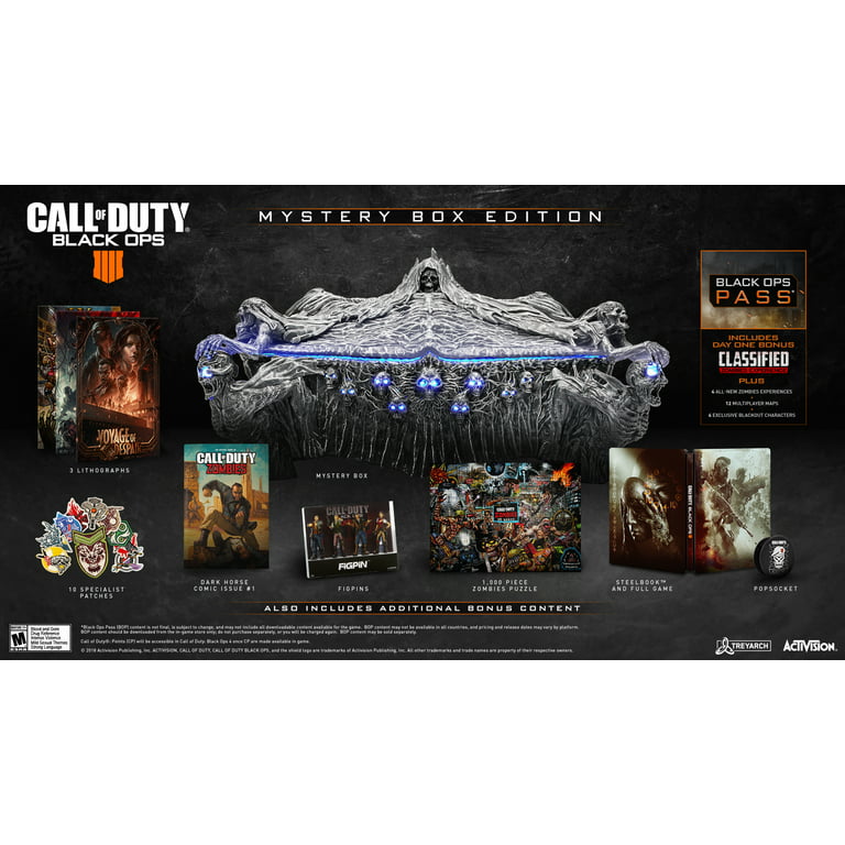 Call of Duty Zombies Box NO Sounds - Black Ops Mystery Collector's