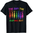 thumbnail image 1 of The Day the Crayons Quit Birthday Decorations Funny T-Shirt - As Picture - M, 1 of 2