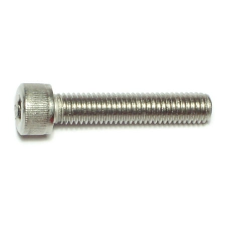 

8mm-1.25 x 40mm Stainless A2-70 Steel Coarse Thread Hex Socket Cap Screws