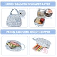 thumbnail image 2 of DAKIMOE School Backpack 3 Sets Corduroy Backpack for Teen Laptop Backpack for Women Middle High School Bookbag Travel Daypack, 2 of 7