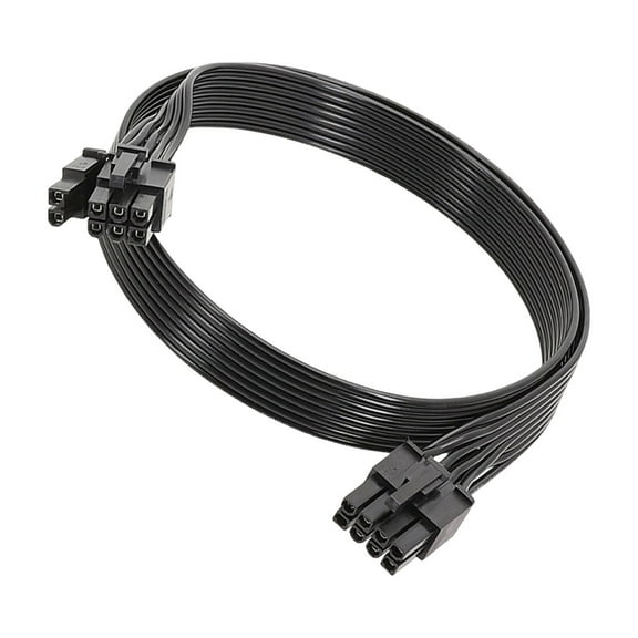 8Pin to 6 2 Pin PCIE GPU Power Cable 100cm for PSUs with Tinned Coppers Wire