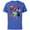 Royal Heather, variant on Marvel Holiday Avengers Team Festive Christmas Stockings - Short Sleeve Cotton T-Shirt for Adults - Customized-White