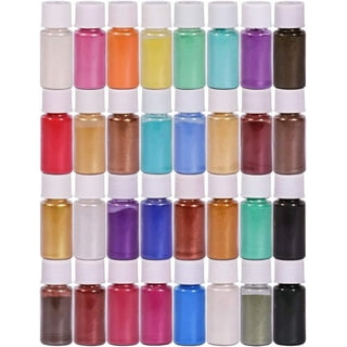 Chameleon Colors Mica Powder Kit, 25 Colors for Epoxy Resin, Nail Art, and Makeup Pigment, 125 Grams (5 Grams per Color)