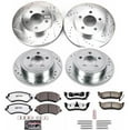 thumbnail image 3 of PowerStop Front and Rear Z36 Truck & Tow Carbon-Fiber Ceramic Brake Pad and Drilled and Slotted Rotor Kit Fits: JEEP Select Models K2162-36, 3 of 9