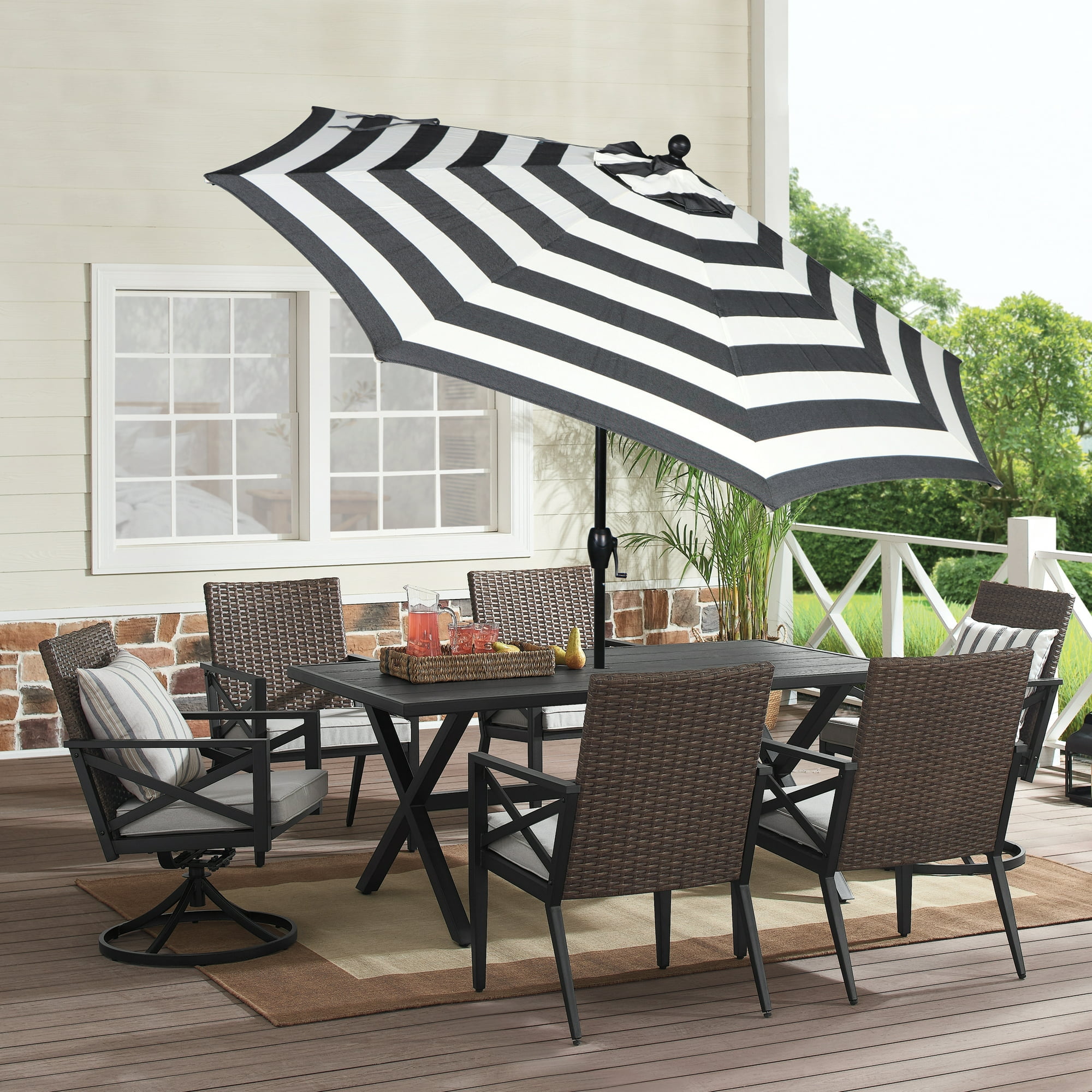 clean mildew off patio umbrella This umbrella was covered in mold and algae and I was ready to toss it ,  But this DIY 30-second outdoor cleaner brought it back to lifeand I didnt  even have to scrub , Heres the magic mix:,  4