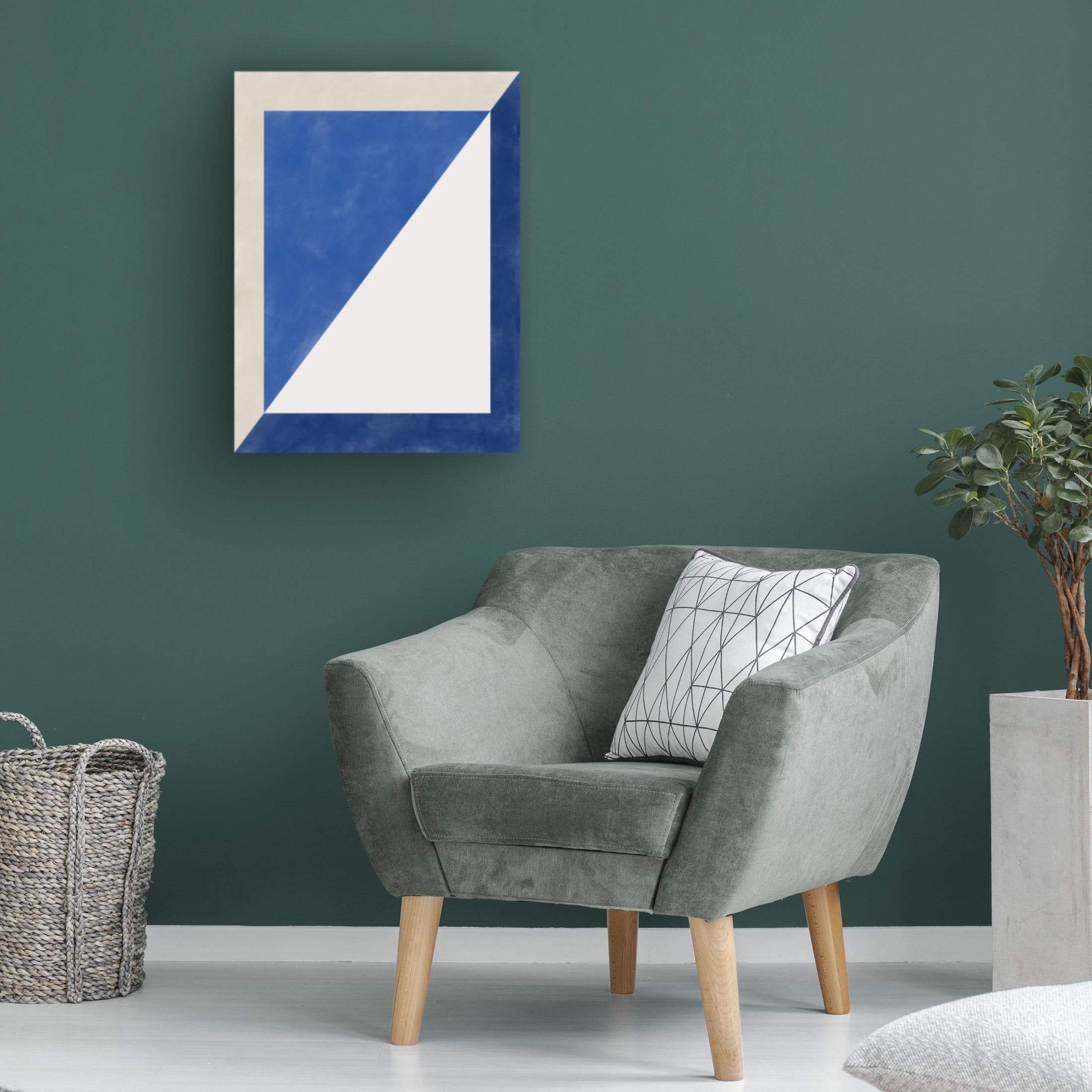 Trademark Fine Art Elena Ristova Indigo31 Canvas Wall Art