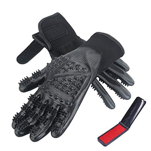 Cat Grooming Glove - Pet Grooming Glove For Cats And Dogs Horse Rabbit ...