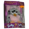Furby Tiger Electronics (1998) Interactive Talking Toy - (Gray w/ Pink Ears & Orange Feet)