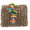 thumbnail image 1 of Happy Beaks Vine Mat forage Pouch Bird Toy, 1 of 1