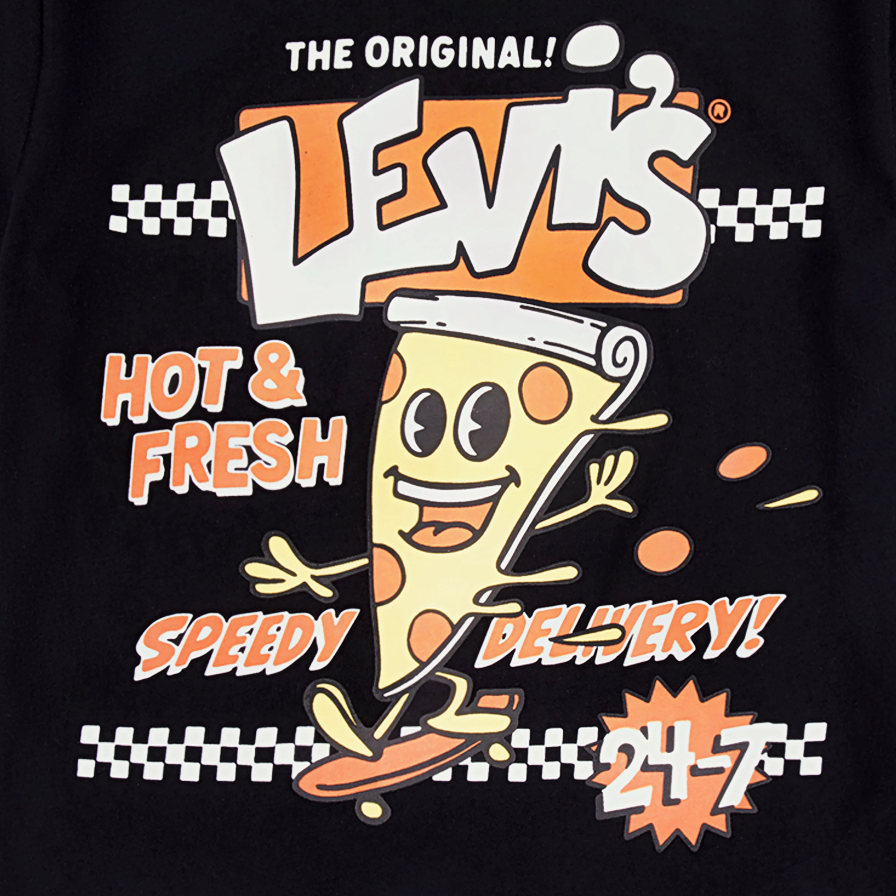 Levi's Little and Big Boys Graphic Tee with Short Sleeves, Sizes 4-20