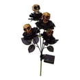 thumbnail image 2 of Xihbxyly Lámpara Solar de Calavera para Halloween, Diseño de Rosa de 4 Cabezas, Led, Decoración para Jardín Exterior, Decoración Espeluznante, Resistente a La Intemperie, de Bajo Consumo, Tamaño 25 X, 2 of 7