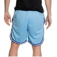 thumbnail image 4 of Edmonton Oilers Shorts en Maille Aérée 2 Tons pour Hommes Doublés avec Poches, 4 of 7
