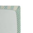 thumbnail image 2 of Ambesonne Shabby Flora Fitted Sheet, Ornaments and Dots, Queen Size, Almond Green Cream White, 2 of 2