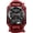 red, variant on Steampunk Leather Cuff Watch: Men Women Punk Rock Wide Leather Band Analog Quartz Wrsit Watches Big Round Dial Outdoor Casual Watch