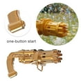 thumbnail image 4 of Bubble Making Machine Kids Plastic Bubble kids bubble maker Maker Outdoor Party Electric Bubbler Children Toy, Gold, 4 of 8