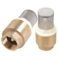 thumbnail image 6 of Brass Check Valves With Strainer Filter 3/4inch Brass Vertical Check Valves Water Pumps Bottom Valves Prevent Backflow, 6 of 8