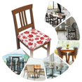 thumbnail image 7 of KLL Realistic Maple Leaf Pattern Seat Covers for Dining Room Chairs,Washable Chair Seat Chair Covers Seat Protector-Six Piece, 7 of 7