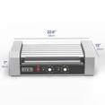 thumbnail image 2 of Hot Dog Grill VIVO Electric 18 Hot Dog 7 Roller Stainless St, 2 of 8