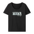 thumbnail image 1 of Camiseta de Mamá para Mujer Sunnimix Camisetas de Manga Corta para el Día de la Madre XXL, 1 of 8