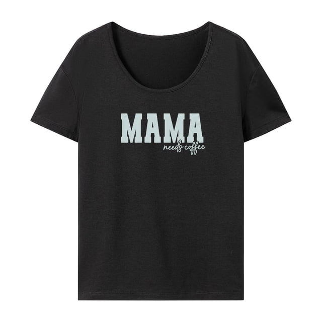 Camiseta de Mamá para Mujer Sunnimix Camisetas de Manga Corta para el Día de la Madre XXL