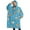 Cute Shiba Inu, variant on Oversized Wearable Blanket Hoodie,Bernese Mountain Dogs with Pioneer Flower Sherpa Blanket Hoodie with Super Pockets,Super Warm Fuzzy Pullover for Women & Men