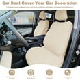 thumbnail image 3 of Eurhowing 2-Pack Universal Front Car Seat Covers, Non-Slip Jacquard Car Seat Protector, Auto Seat Covers for Most Cars, SUVs, and Trucks, Yellow, 3 of 8