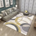 thumbnail image 3 of Yesfashion Home Carpets Crystal Velvet Printed Carpet Bedroom Living Room, 3 of 7