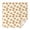 Tiger Polka Dot, variant on 70x70 Inch Square Tablecloth, Thick & Durable, Washable, Fits Square or Round Table, Party, Wedding, Buffet,Tiger Leaf Heart Light Blue Pattern