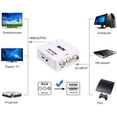 thumbnail image 2 of RCA AV to HDMI Converter Adapter Mini Composite AV2HDMI CVBS Converter 1080P HDTV DVD, 2 of 6