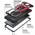 thumbnail image 4 of Metal Case For Samsung S24 Ultra, Military Rugged Heavy Duty Shockproof Case, Full Body Tough Dustproof Case For Samsung S24 Ultra, 4 of 5