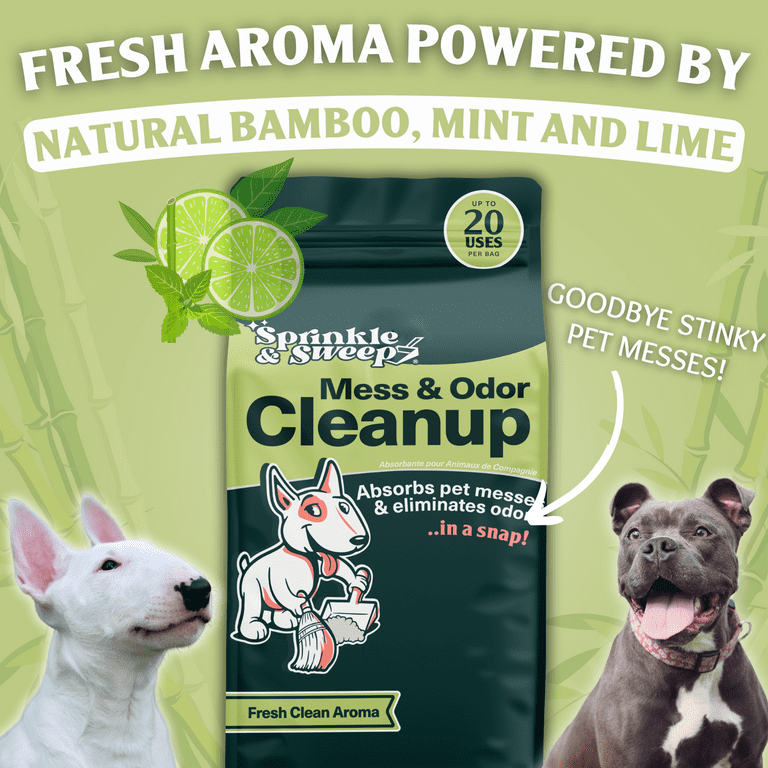 Sprinkle & Sweep Pet Mess Cleanup & Odor Eliminator, 12 oz photo 5