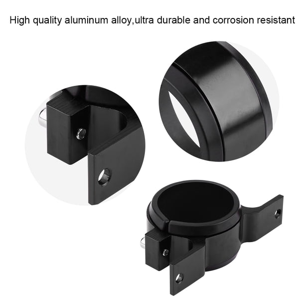 Soporte de bomba de combustible, abrazadera de bomba de combustible de automóvil de aleación de aluminio de 60 mm, soporte de montaje de bomba de combustible, salida de alta intensidad