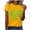 Yellow, variant on Womens St Patricks Day Tees Festival Printed Graphic Short Sleeve Crew Neck Casual Summer Tshirts Tops (XL, Yellow)