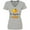 AC-Heather Grey, variant on St. Augustine Florida Orange in Heart Women's V-Neck T-Shirt