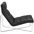 thumbnail image 5 of LexMod Reach Upholstered Vinyl Lounge Chair-Color:White, 5 of 5