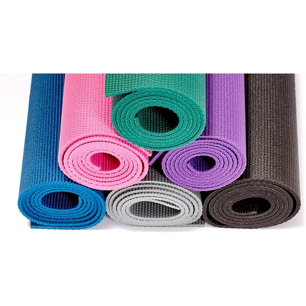 Premium Yoga Mat with Yoga Mat Carrier Sling (72L x 24W x 1/4 Inch Thick)  