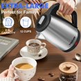 thumbnail image 3 of Hervidor eléctrico Stariver de acero inoxidable sin BPA de 2,5 litros, 3 of 6