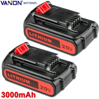 Black & Decker LBXR20 Max Lithium Battery 20 Volt: Battery Packs 18 Volts  and Over (885911236461-1)