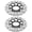 Black, variant on 1Pair Front Brake Discs Rotors for HONDA ST 1300 Pan European 2002 2004 2005 2006 2007 2008 2009 2010 2012 2013
